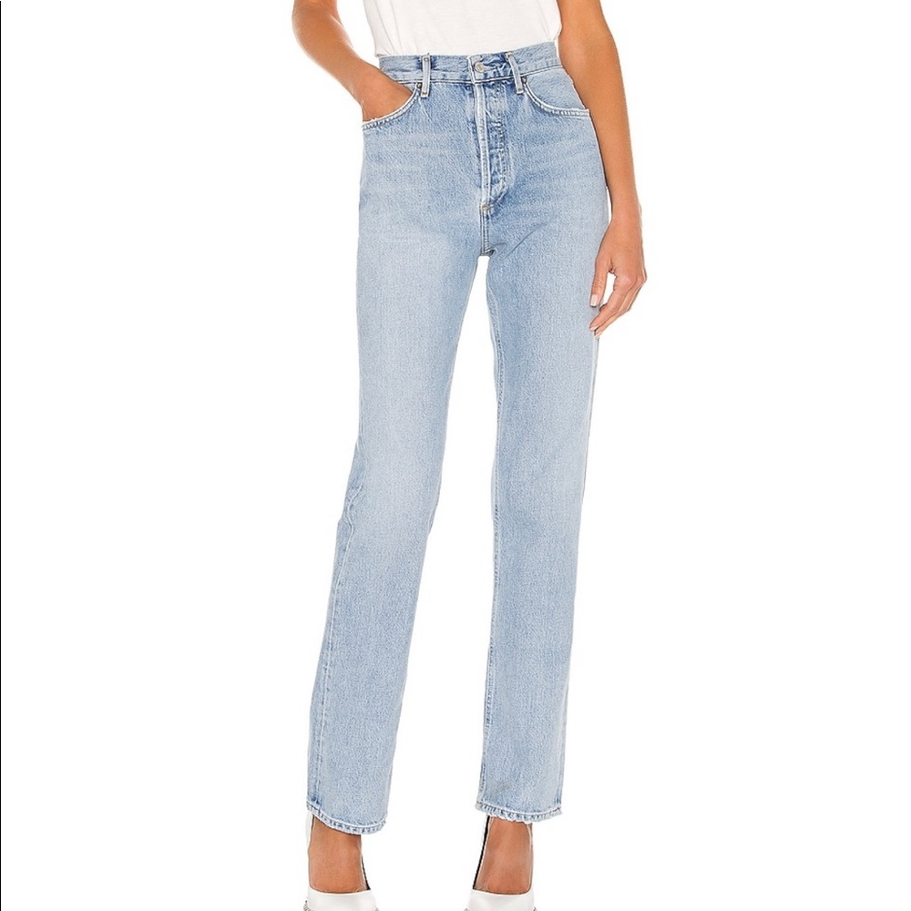 Agolde straight jeans